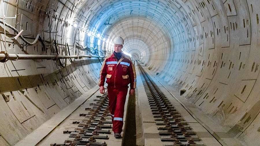 Новый участок Люблинско-Дмитровской линии метро Москвы построили на 60%<br />
